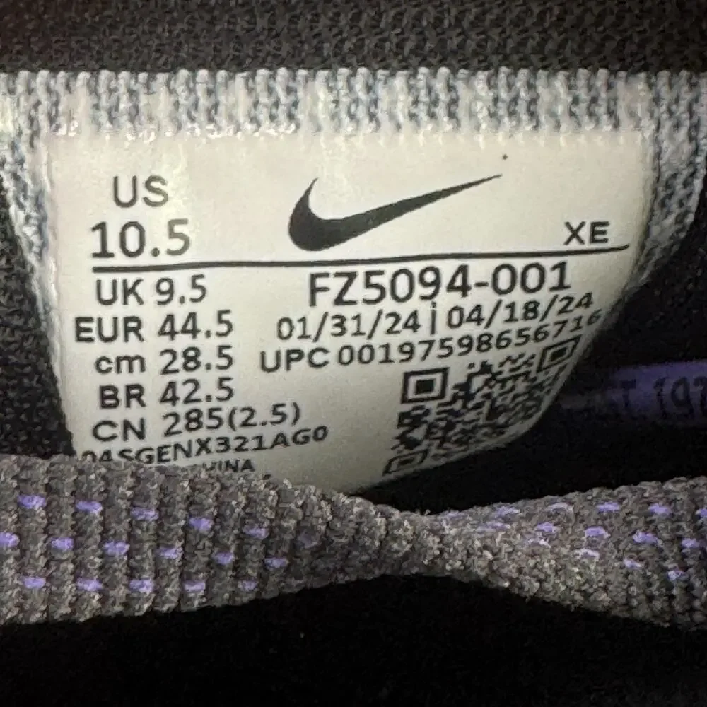 Nike Air Zoom Pegasus 41 'Baltimore Ravens' Men's Size 10.5 Shoes Sneakers Black